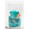 Image 1 : TY OLD FACE TEAL BEAR