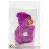 Image 1 : TY OLD FACE MAGENTA BEAR