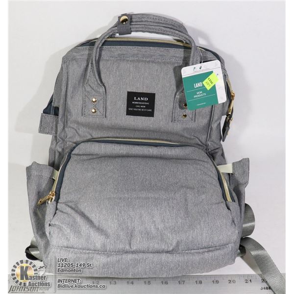 MOM AND BABY GREY BAG