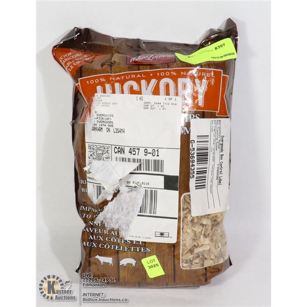 BAG OF HICKORY SMOKING CHIPS