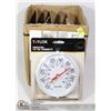 Image 1 : CASE OF TAYLOR INDOOR/ OUTDOOR DIAL THERMOMETER