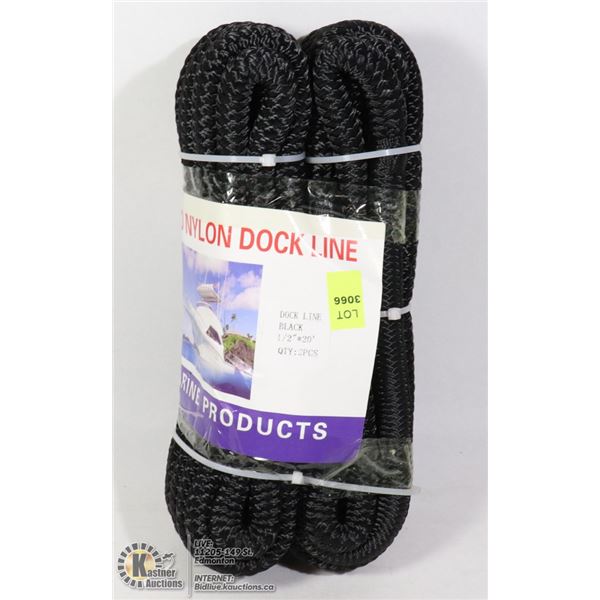 DOUBLE BRAID NYLON DOCK LINE