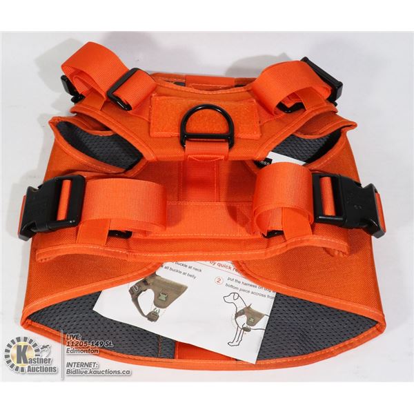 HALF BODY DOG TACTICAL MOLLE HARNESS