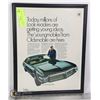 Image 1 : 11 X 14 ORIGINAL 1960'S TORONADO OLDS AD