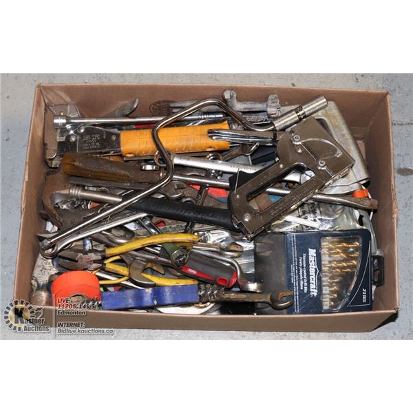 BOX FULL OF SHOP MISCELLANEOUS