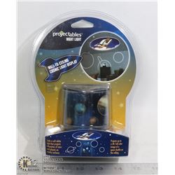 NEW PROJECTABLES NIGHT LIGHT "SPACE" WALL TO