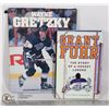 Image 1 : WAYNE GRETZKY AND GRANT FUHR HARDCOVER BOOKS