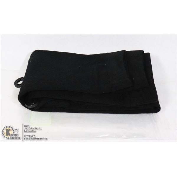 NEW LADIES BLACK MICROFIBER LEGGINGS WITH BRUSHED