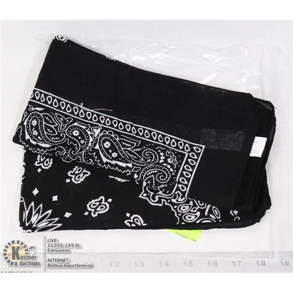 LOT OF 3 NEW BANDANAS