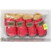 Image 1 : SET OF 4 DOG BOOTS