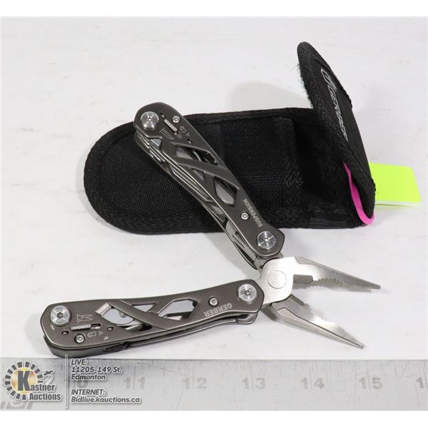 GERBER SUSPENSION KNIFE AND HOLSTER