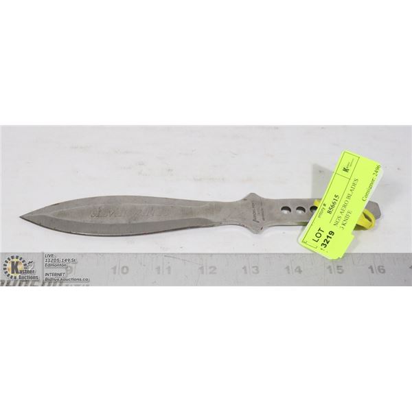 SILVER WINGS AERO BLADES THROWING KNIFE