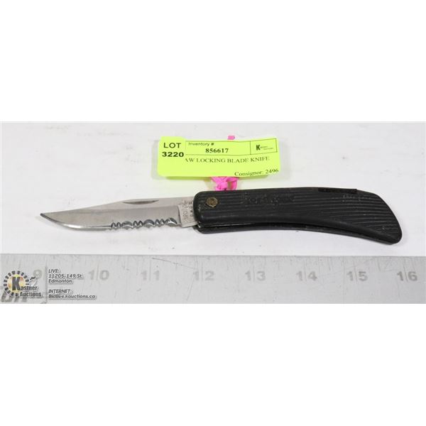 KERSHAW LOCKING BLADE KNIFE