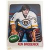Image 1 : KEN BRODERICK SIGNED BOSTON BRUINS 8 X 10 PHOTO