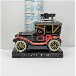 23)  VINTAGE CERAMIC 1913 CHEVROLET TABLE