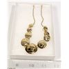 Image 1 : NEW FASHION GOLD TONE ROMAN COIN CHAIN