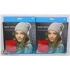 Image 1 : LOT OF 2 MUSIC GEAR WIRELESS MUSICAL BEANIE