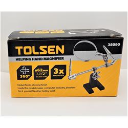 2) NEW TOLSEN HELPING HANDS MAGNIFIER
