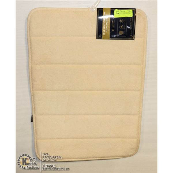 NEW LUXURIOUS MEMORY FOAM BATH MAT
