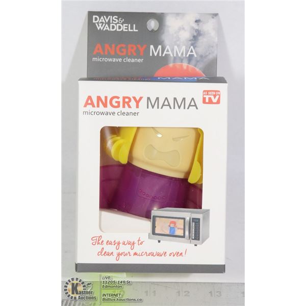 NEW ANGRY MAMA MICROWAVE CLEANER
