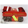 Image 1 : 2PK MEN COZY SLIPPER SOCKS