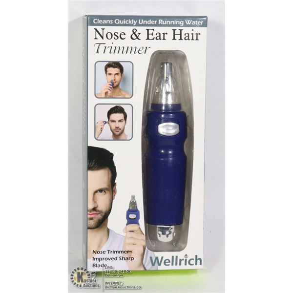 NEW NOSE AND EAR HAIR TRIMMER