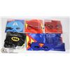 Image 1 : BUNDLE OF KIDS SIZE SUPERHERO MASKS AND CAPES