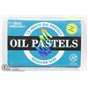 Image 1 : SET OF 12 WHILE OIL PASTELS - REGULAR SIZE