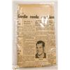 Image 1 : 1958 NEWSPAPER W/ HOWE, LEAFS, RANGERS ETC.