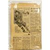 Image 1 : 1957 NEWSPAPER W/ GORDIE HOWE, JEAN BLIVEAU ETC.
