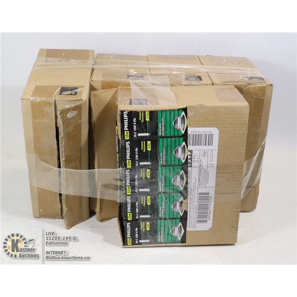 50 LIGHT BULBS (4PIN, NOT SCREW IN)