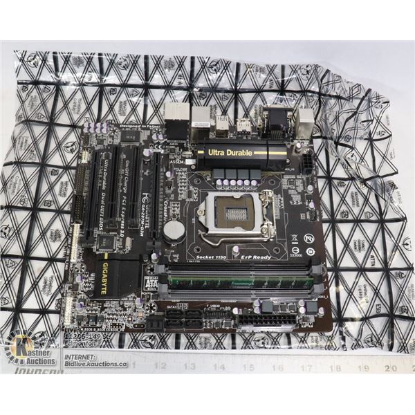 GIGABYTE MOTHERBOARD W/ 8GB RAM