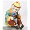 Image 1 : PORCELAIN MUSICAL CLOWN