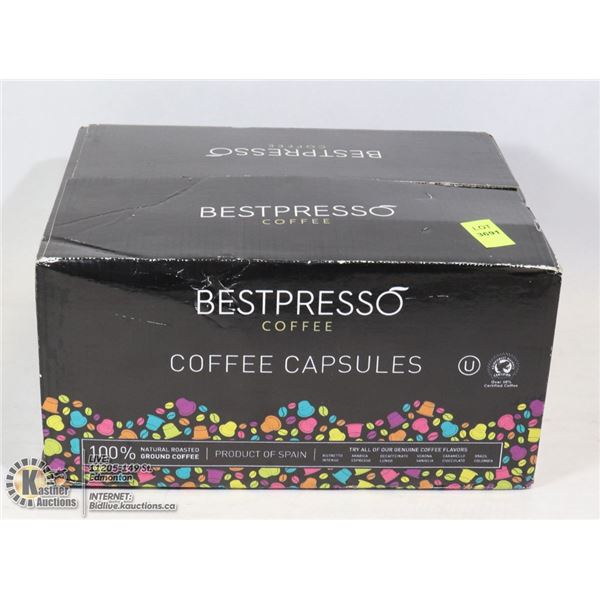 CASE OF BESTPRESSO COFFEE CAPSULES