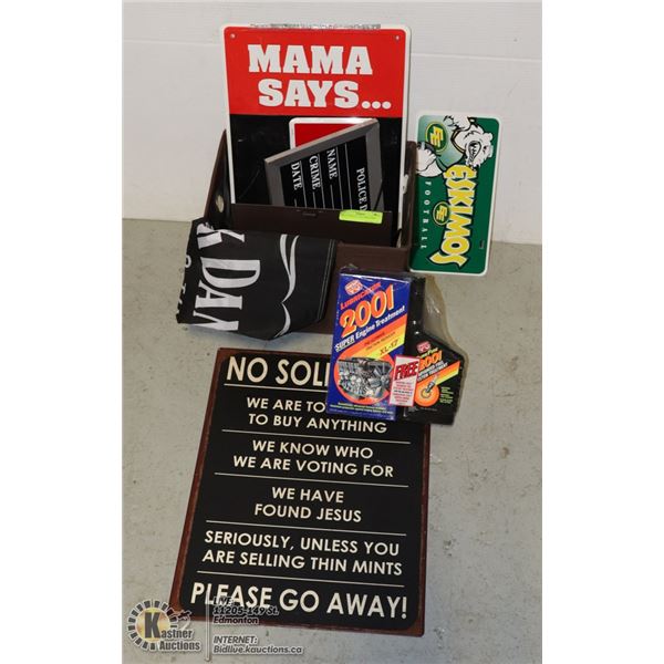 MAN CAVE LOT ALL TOGETHER