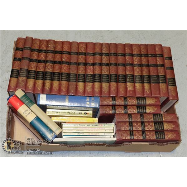 TRAY OF VINTAGE BOOKS