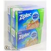 Image 1 : 4 BOXES OF 150 ZIPLOC SANDWICH BAGS
