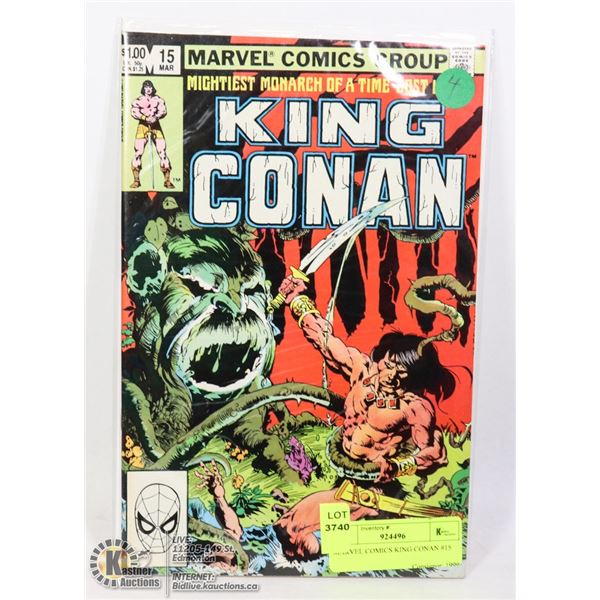 MARVEL COMICS KING CONAN #15