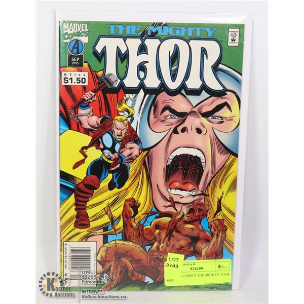 MARVEL COMICS THE MIGHTY THOR #490