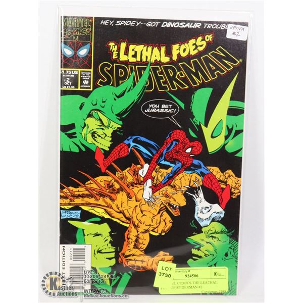 MARVEL COMICS THE LETHAL FOES OF SPIDERMAN #2