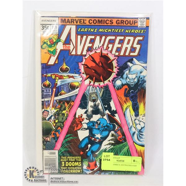 MARVEL COMICS AVENGERS #169