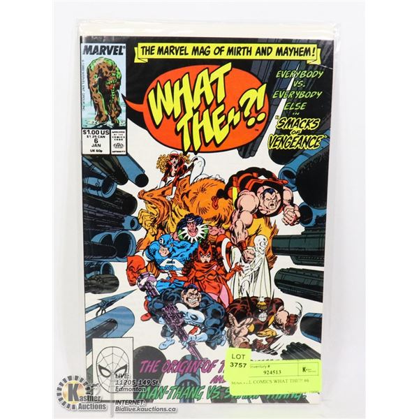 MARVEL COMICS WHAT THE?! #6