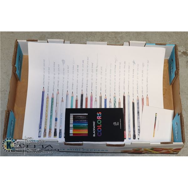 BLACKWING COLORS 12PC SET WITH POSTER