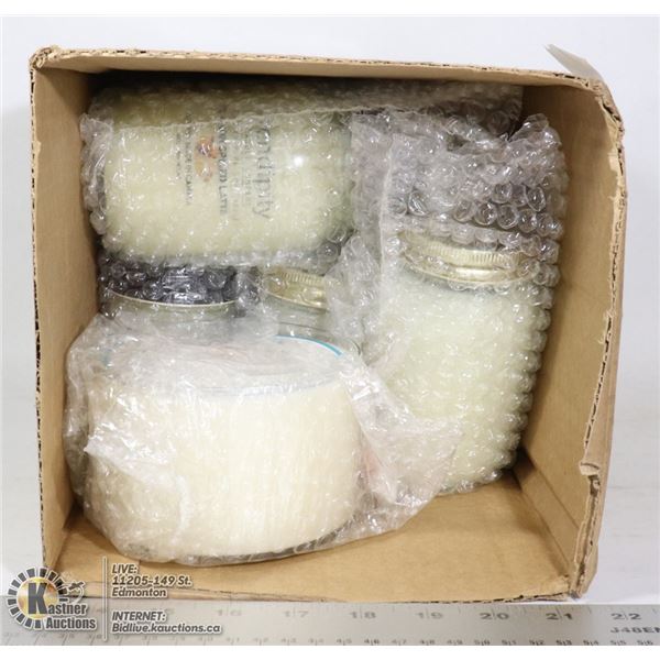CASE OF SOY CANDLES