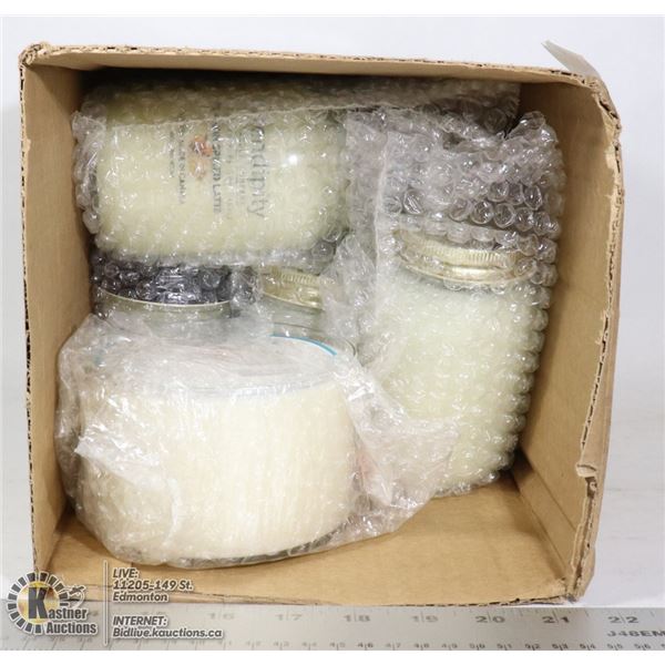 CASE OF SOY CANDLES