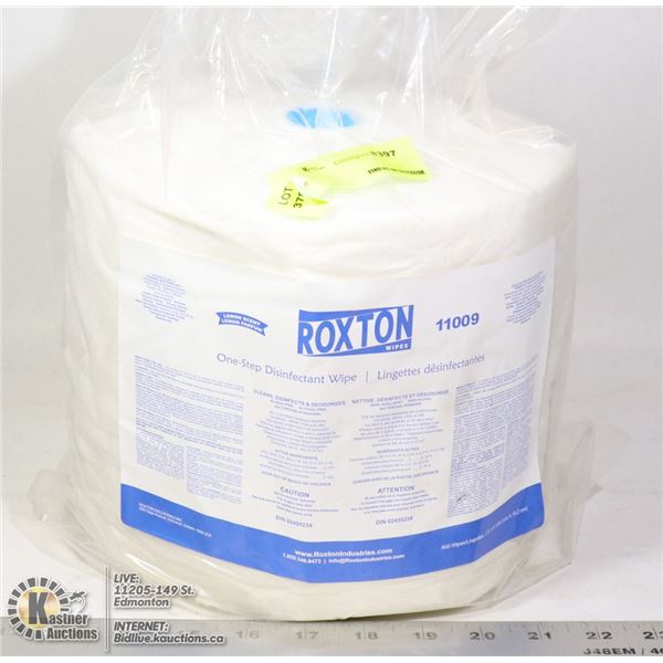 ROLL OF ONE STEP DISINFECTANT WIPE