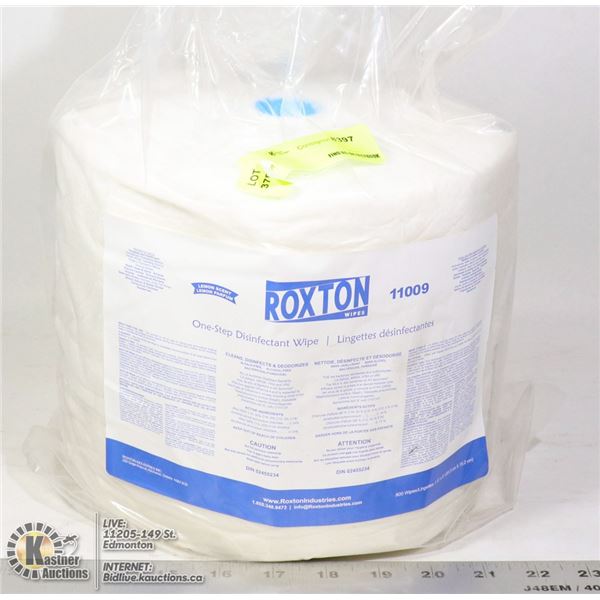 ROLL OF ONE STEP DISINFECTANT WIPE