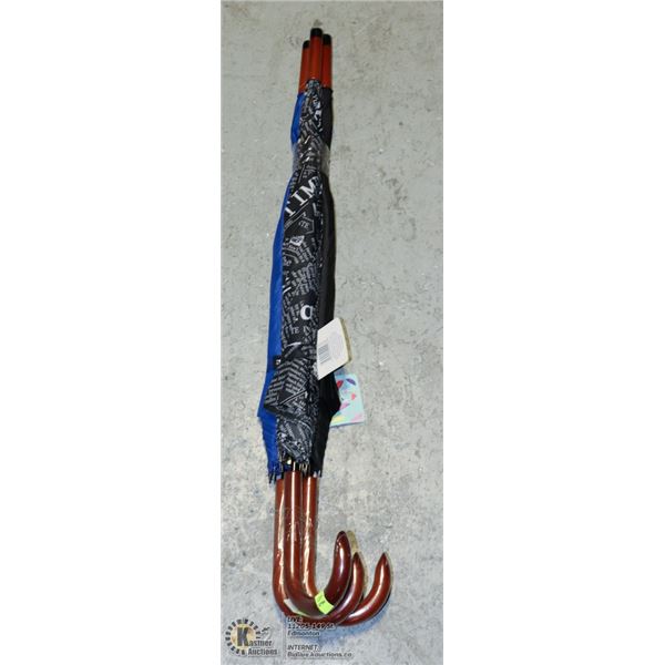 BUNDLE OF ADULT SIZE UMBRELLAS