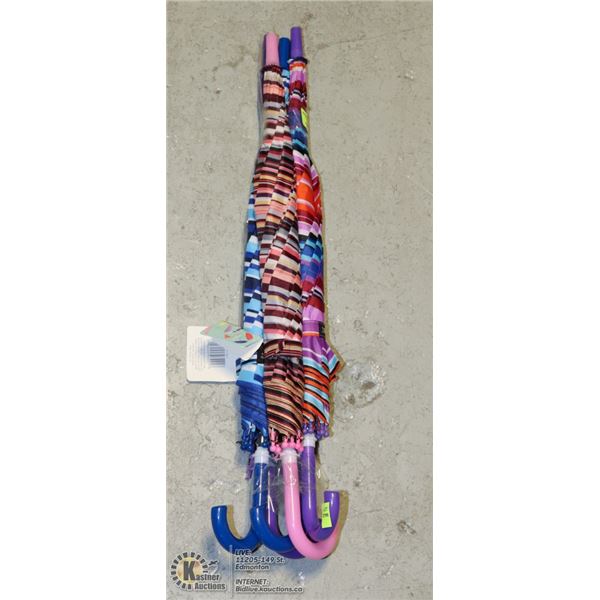 BUNDLE OF KIDS/ ADULT UMBRELLAS