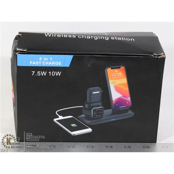 4 IN 1 WIRELESS CHARGING STATION